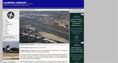 Desktop Screenshot of ciampino-airport.info